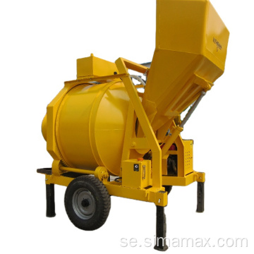 JZM500 Mixer Loading Concrete Mixer